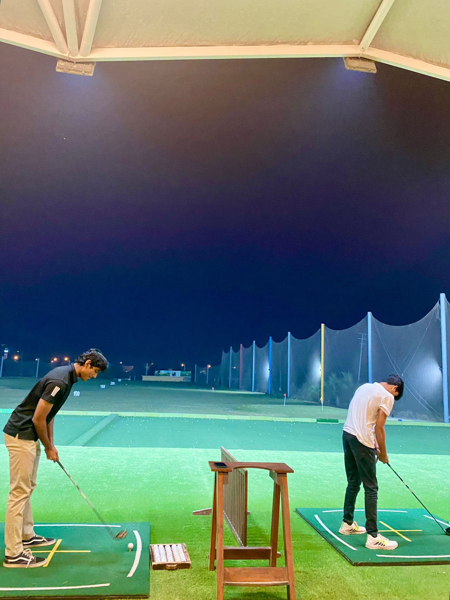 Golf with friends